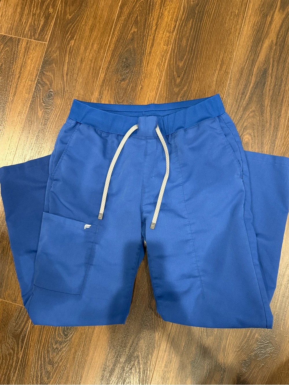 Fabletics royal blue women’s scrub pant